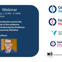 Webinar: Introducting the Evidence Synthesis Taxonomy Initiative
